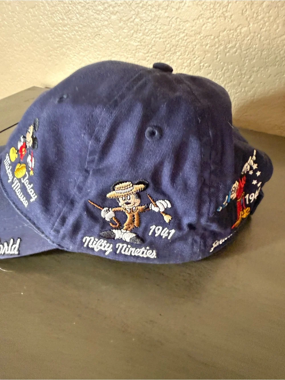 Disney Parks Mickey Mouse Through the Years Embroidered Hat